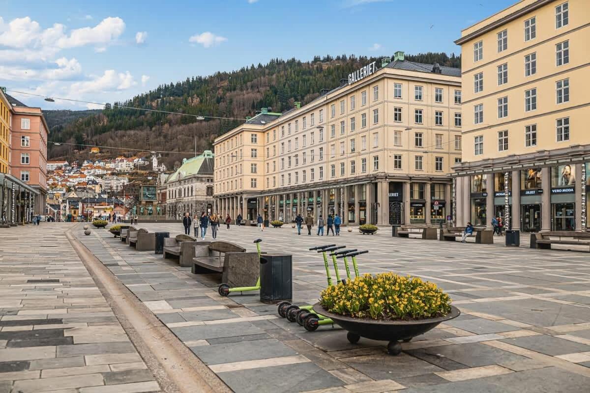 Dinbnb Apartments Bryggen Bergen Kültér fotó