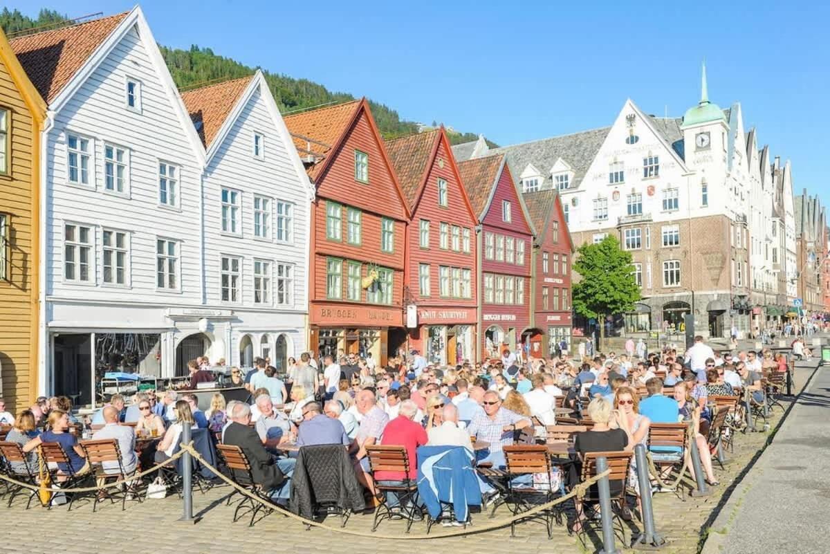 Dinbnb Apartments Bryggen Bergen Kültér fotó